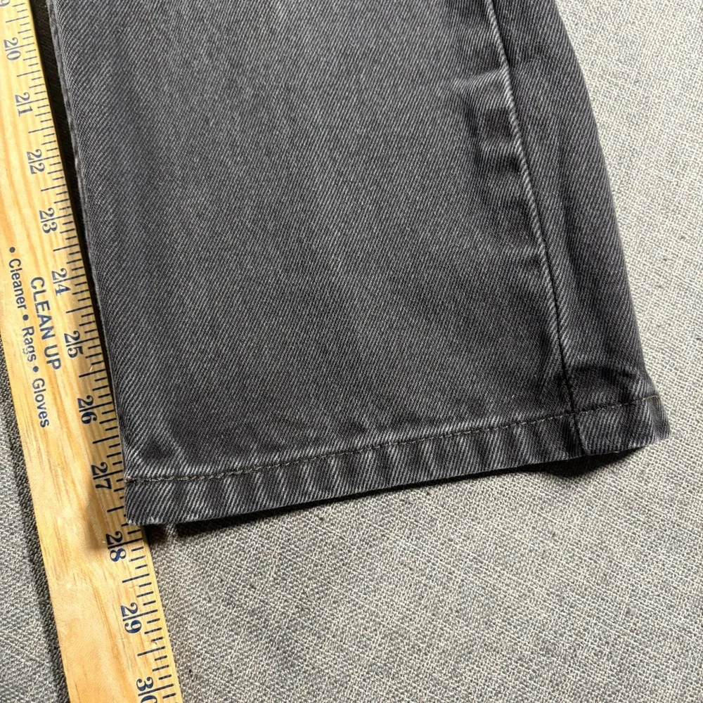 Levi's 505 Regular Fit Jeans Mens 33x29 Faded Black‎ Straight Leg Denim